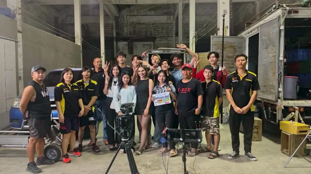 เบื้องหลังการถ่ายทำ ซีรีส์ The Scammer